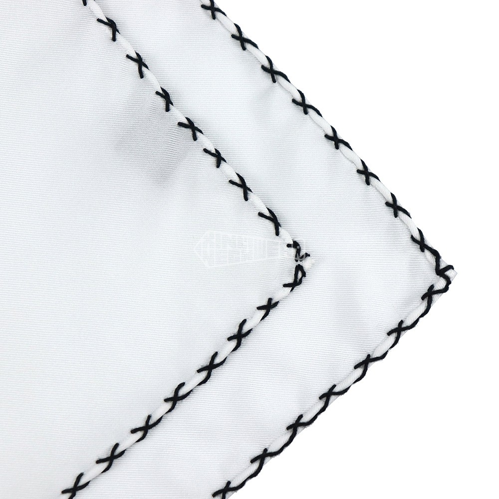 Whipstitched Hand Rolled Pocket Square Whipstitched Hand Rolled Pocket Square