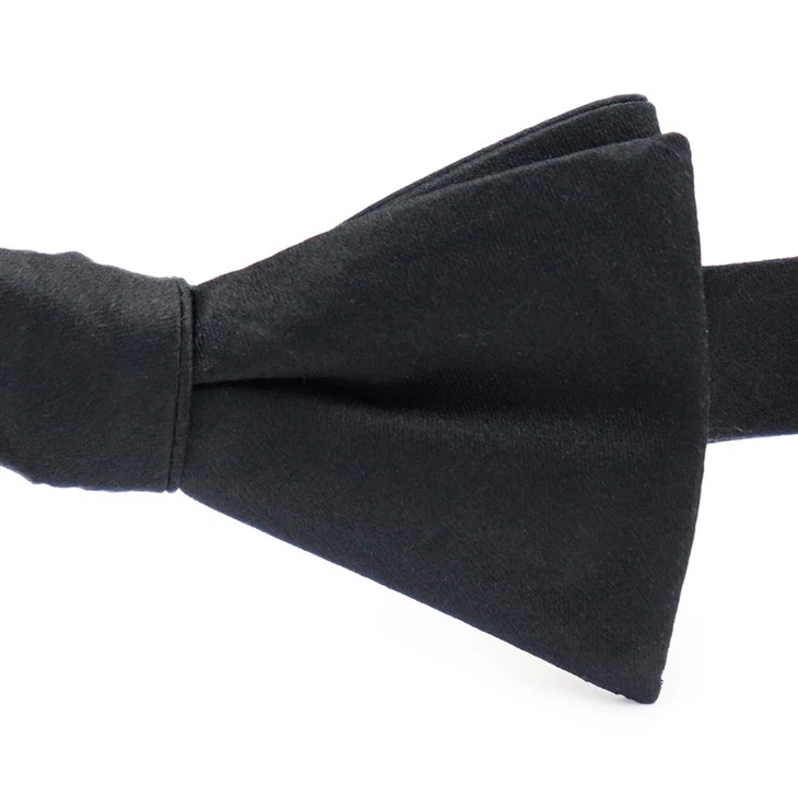 Black Bow Tie For Tuxedo