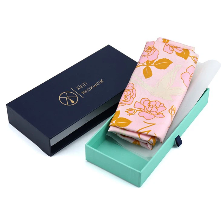 Silk Scarf Hand Rolled Edge